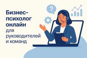 Бизнес-психолог онлайн для руководителей и команд